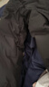 森馬羽絨服男防水連帽外套輕薄冬裝純色101724113101 曬單實拍圖