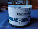 JVC/杰伟世 BD-R蓝光光盘/可刻录档案软件电影音乐游戏光碟1-6速25GB大容量可打印50片桶装 实拍图