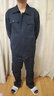 宏安途全棉工作服套裝男士焊工春秋長(cháng)袖電焊服汽修工程服勞保服定制服裝 藏藍色套裝 175/XL 曬單實(shí)拍圖
