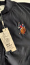 U.S. POLO ASSN.夾克外套男秋季男士休閑立領(lǐng)飛行茄克保羅寬松上衣黑色XL 曬單實拍圖