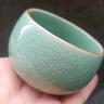 Sonwibumn景德鎮手工冰花主人杯單杯開(kāi)片個(gè)人專(zhuān)用陶瓷茶杯功夫茶具禮盒 【禮盒裝】汝窯冰花圓融杯 140ml 曬單實(shí)拍圖