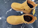 Jeep吉普馬丁靴男款高幫英倫風(fēng)工裝靴男士秋冬季中幫厚底復古機車(chē)鞋男 土黃 41 曬單實(shí)拍圖