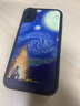 霸時代 適用 iPhoneX手機(jī)殼蘋果XS保護(hù)套全包復(fù)古油畫軟殼小羊皮硅膠防摔外殼女男款黑色篝火星空 曬單實(shí)拍圖