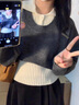 歐迪惠（Oudihui）法式連衣裙女裝2025年秋季新款衣服搭配一整套學(xué)院風(fēng)減齡裙子套裝 黑色三件套 S 曬單實(shí)拍圖