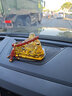 紫杉堡（Chateau d'If auto classic）汽車(chē)擺件彌勒佛車(chē)載香水車(chē)內飾品擺件中控臺內飾保平安男士 金蟾佛+吉運紅瑪瑙佛珠 曬單實(shí)拍圖
