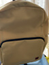 京东京造 轻量小背包10L升级版2.0 双肩男女学生书包运动旅行 奶黄 实拍图