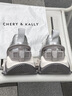 CHERY KALLY【戚薇同款】銀色老爹鞋女2025新款百搭厚底增高鞋生日禮物送女生 銀色 silvery -少量現(xiàn)貨先拍先發(fā) 35 (225mm) 曬單實(shí)拍圖