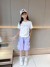 NICKYBABY女童運(yùn)動(dòng)短褲夏季2025新款兒童五分褲薄款夏裝中褲女大童工裝褲子 18442紫色褲子【單褲子】 170 cm 曬單實(shí)拍圖