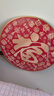 丞仔新中式百福圖客廳裝飾畫(huà)沙發(fā)背景墻壁畫(huà)餐廳走廊入戶(hù)玄關(guān)福字掛畫(huà) JD8378【百福圖】 直徑70水晶畫(huà)面鋁合金金框 曬單實(shí)拍圖