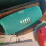 JBL CHARGE5  CHARGE6沖擊波五代 沖擊波6便攜式藍牙音箱+低音炮 戶外防水防塵 桌面音響賽道揚聲器 CHARGE5綠色 曬單實拍圖
