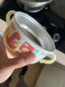 樂(lè)扣樂(lè)扣兒童碗不銹鋼雙耳湯碗小學(xué)生餐碗吃飯碗帶蓋吸盤(pán)碗寶寶餐具套裝 歡樂(lè)虎-吸盤(pán)碗400ml 曬單實(shí)拍圖