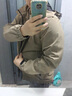 羅蒙男士夾克外套春秋季2025新款大碼寬松戶外登山服秋裝沖鋒衣上衣男 駝色 XL 曬單實拍圖