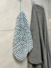 三利 雪尼尔擦手巾挂式可爱吸水儿童厨房洗手间2条  芝麻灰+糖果蓝 实拍图
