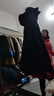 雪中飛羽絨服女長款過膝2024新款柔軟休閑百搭收腰顯瘦連帽保暖加厚外套 黑色 160/M 曬單實拍圖