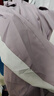 森馬（Semir）陳都靈|外套女中長(zhǎng)款拼色三防防風(fēng)秋裝寬松連帽戶外101524109001 曬單實(shí)拍圖