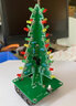 優(yōu)品沃目立體圣誕樹(shù)制作套件七彩LED流水閃光樹(shù)燈電子DIY焊接電路實(shí)訓散件 七彩燈套件+電池盒 曬單實(shí)拍圖