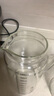 合慶高硼硅玻璃水杯帶刻度量杯帶蓋果汁飲料杯牛奶杯耐高溫家用喝水杯 加大號不帶蓋 1000ml 曬單實(shí)拍圖