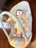 澳貝（auby）新生嬰兒玩具腳踏鋼琴乳膠健身架搖搖椅健身架2合1多功能新生禮物 【三麗鷗家族】搖搖樂健身架 曬單實(shí)拍圖