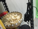 極景竹編制品饅頭饃筐筲簸箕農家用手工圓收納瀝水籃竹簍筐篩子 32CM 曬單實(shí)拍圖