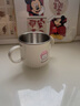沃德百惠（WORTHBUY）兒童水杯寶寶牛奶杯帶手柄防燙防摔直飲杯不銹鋼家用學(xué)飲杯喝水杯 范范兔：雙耳杯 曬單實(shí)拍圖