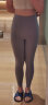 ubras裸感无痕收腹打底裤女紧身显瘦运动外穿时尚打底裤 雾灰紫 M  实拍图