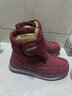 雅森東北冬季加厚雪地靴女高幫棉鞋女中老年人加絨防滑媽媽鞋短筒靴子 R7深紅色 38 曬單實(shí)拍圖