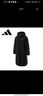 阿迪達斯 （adidas）冬季女子連帽長(cháng)款鴨絨運動(dòng)休閑羽絨服 漢玉白 L  曬單實(shí)拍圖