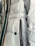雪倫反季鵝絨紅色羽絨服女中長(zhǎng)款修身秋冬外套女裝顯瘦 12526 幻境灰 L 曬單實(shí)拍圖