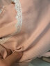 婧麒（JOYNCLEON）孕妇秋衣秋裤套装棉保暖内衣春秋产后哺乳睡衣 粉色 L jtz14442 实拍图