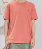 諾帝卡（NAUTICA）【商場(chǎng)同款】男裝春夏新款全棉親膚柔軟多色短袖圓領(lǐng)T恤男 磚粉色6IS M 曬單實(shí)拍圖