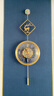 凱琴（KAIQIN）黃銅現代輕奢簡(jiǎn)約掛鐘家用客廳格柵墻電波自動(dòng)對時(shí)掛表新款鐘表 全銅-貝殼透明表盤(pán)-方形鹿 1cm 日本麗麗手動(dòng)調時(shí)機芯保10年 曬單實(shí)拍圖