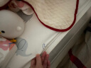 可优比（KUB）婴儿床床笠针织隔尿宝宝床儿童床罩床笠 经典【优比星球】针织全棉 120*65cm 实拍图