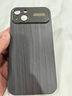 米獅適用iPhone手機(jī)殼新款蘋果手機(jī)保護(hù)殼木紋超薄全包防摔鏡頭膜一體防塵網(wǎng)硬殼簡約輕奢高級感 iphone13【大視窗黑木紋+贈膜】 曬單實拍圖