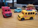 小車(chē)隊 兒童小汽車(chē)玩具套裝慣性車(chē)男孩寶寶模型耐摔一1歲2女孩幼兒園 慣性校巴車(chē)【黃色】 曬單實(shí)拍圖
