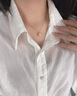 中國黃金（CHINA GOLD）黃金項鏈女士99足金榴蓮吊墜素鏈七夕情人節禮物送女朋友老婆 足金榴蓮掛墜+k金鏈子【紀念品】 曬單實(shí)拍圖
