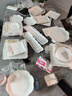 佳億廚連裝飾甜品臺展示架擺件歐式冷餐茶歇擺臺蛋糕點(diǎn)心托盤(pán)下午茶點(diǎn)心架 六件套 曬單實(shí)拍圖
