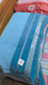 金号纯棉男士家用家居枕巾 单人枕巾 割绒款式柔软吸水大尺寸78*52CM 蓝色2条装 实拍图