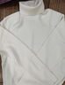 恒源祥100%純羊毛絨衫男士秋冬季新款高領(lǐng)毛衣男加厚羊毛針織打底衫衣服 715_米白【純全新100甄選精品羊毛】 L -高檔品牌男裝 曬單實(shí)拍圖