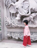 漢唐貝貝男童唐裝漢服中式國風(fēng)兒童裝春秋款演出服男孩外套表演服國潮古裝 紅色-套裝 100cm 曬單實(shí)拍圖