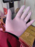 乌斯京 一次性手套丁腈食品级洗碗厨房清洁医务美容劳保丁晴手套100只S 实拍图