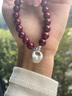 N2it純銀平安鎖朱砂手串女士轉(zhuǎn)運珠生日禮物送女朋友老婆結(jié)婚紀念日 曬單實拍圖