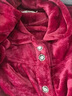 雅鹿中老年人睡衣女加厚加絨秋冬奶奶衣服法蘭絨媽媽家居服老太太套裝 酒紅色【加厚法蘭絨】 3XL 建議【120-140斤】 曬單實(shí)拍圖