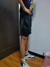 維動（VEIDOORN）新款美式速干寬松籃球短褲訓練跑步男夏季不過膝3分健身運動短褲 VD黑色速干短褲（維動白標） L 100-110 曬單實拍圖