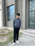 SHANSHAN杉杉長(cháng)袖T恤男春秋款假兩件商務(wù)男士休閑襯衫領(lǐng)打底衫內搭上衣 曬單實(shí)拍圖