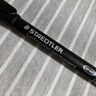 施德樓（STAEDTLER） 德國記號筆防水快干 油性細(xì)字 重點(diǎn)標(biāo)記筆 不易掉色 適用不吸水表面 318 F 黑色0.6mm 1根 曬單實(shí)拍圖