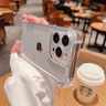 秒揚(yáng) 【四角氣囊防摔】高級感超薄透明適用iPhone16手機(jī)殼蘋果保護(hù)殼亞克力硅膠簡約風(fēng)新款全包防摔 透明【四角氣囊保護(hù)】抗發(fā)黃 iPhone 14promax 曬單實(shí)拍圖