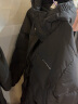 迪卡侬（DECATHLON） 羽绒服男中长款大衣外套MSCW 新款经典黑 XL 实拍图