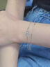 BJYL雙層星星手鏈女小眾ins學(xué)生手環(huán)手飾品高級送閨蜜生日禮物送女友 曬單實(shí)拍圖