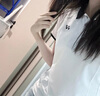 尤尼克斯新款尤尼克斯YY羽毛球服女運動(dòng)短袖上衣POLO衫速干 女款短袖-215024BCR-白 L 曬單實(shí)拍圖