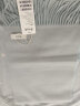 鄂尔多斯198023秋冬新品羊绒水纹双层保暖舒适女款长围巾 灰蓝色 180cmX30cm 实拍图